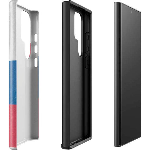 Slovakia Flag Distressed Galaxy S23 Ultra Pro Case